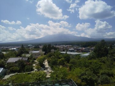 バスツアーで富士五湖から富士山見てきた　その2