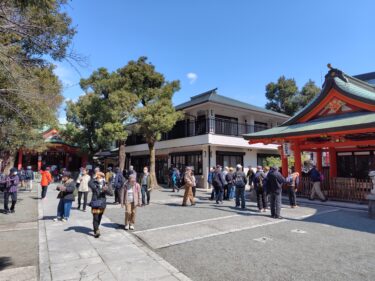 能勢街道探訪３　豊島公園から十三大橋・阪急本社前　阪急・のせでん合同ハイキング